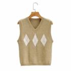 Argyle Sweater Vest (various Designs)