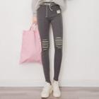 Striped Panel Leggings