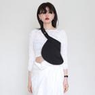 Nylon Belt Pouch Black - One Size