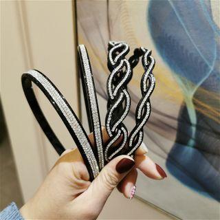Acrylic Rhinestone Headband (various Designs)
