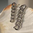 Non-matching Chain Earring / Clip-on Earring