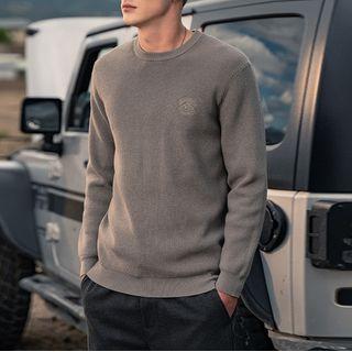 Mountain Embroidered Sweater