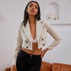 Long-sleeve Cropped Light Jacket