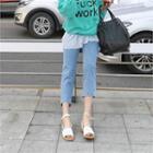 Cropped Baggy Jeans