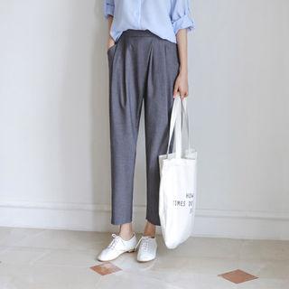 Baggy-fit Tapered Dress Pants