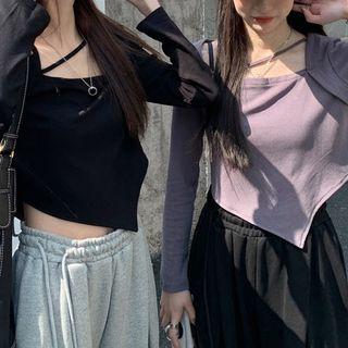 Wide-leg Sweatpants / Long-sleeve Top