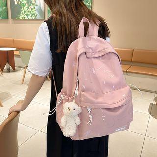 Printed Applique Backpack / Bag Charm / Set