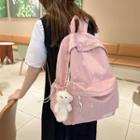 Printed Applique Backpack / Bag Charm / Set