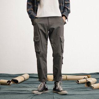 Pocket Detail Cargo Pants