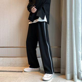 High-waist Zipped Sweatpants