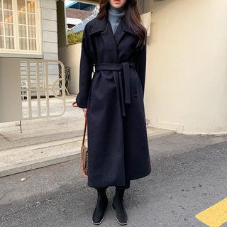Single-breasted Pocket Coat