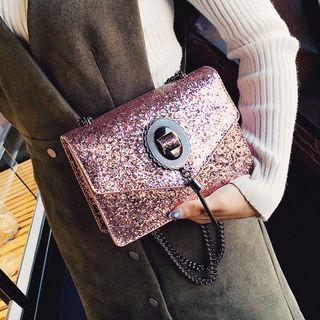 Sequined Shoulder Bag