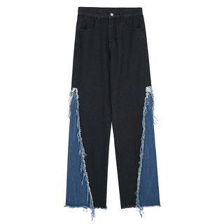 Panel Boot Cut Jeans