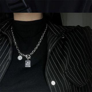 Love Lettering Alloy Necklace