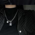 Love Lettering Alloy Necklace