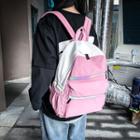 Iridescent Trim Lightweight Backpack