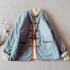 Traditional Chinese Frog Buttoned Padded Jacket