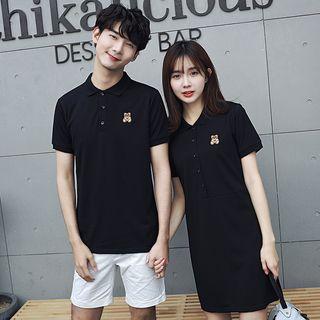 Embroidered Polo Shirt / Polo Shirt Dress