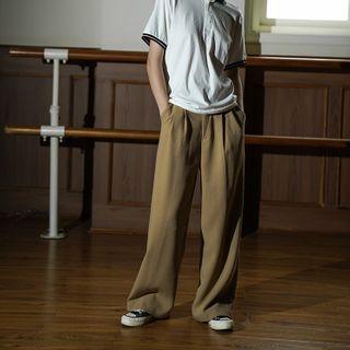 High Waist Wide Leg Suit Pants