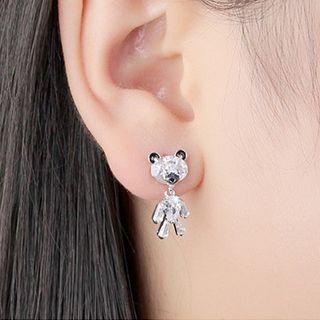 Bear Drop Earring