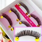 False Eyelashes #f11 (3 Pairs) As Shown In Figure - One Size