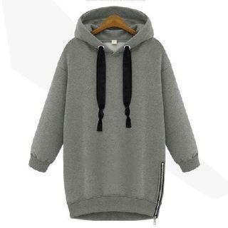 Zip Long Hoodie