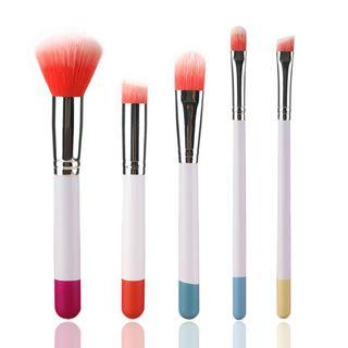 Colorful Makeup Brush Set (5 Pcs)