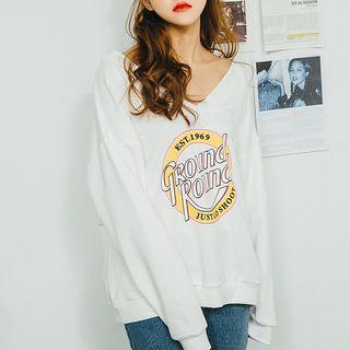 Print Loose-fit Sweatshirt