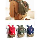 Two-tone Canvas Backpack