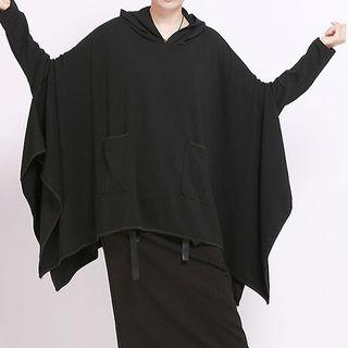 Dual-pocket Oversized Hoodie