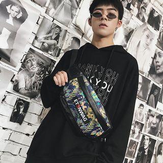 Couple Matching Print Sling Bag