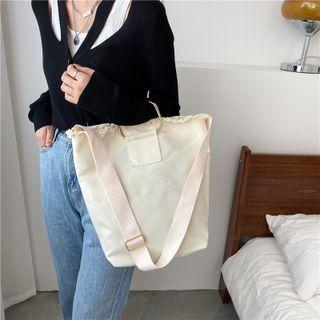 Canvas Bucket Tote Bag