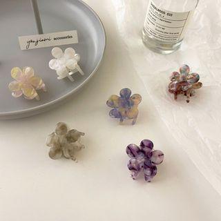 Flower Acetate Hair Clamp