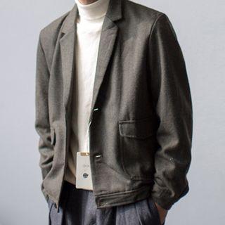 Lapel Cropped Coat