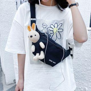 Rabbit Plush Belt Bag