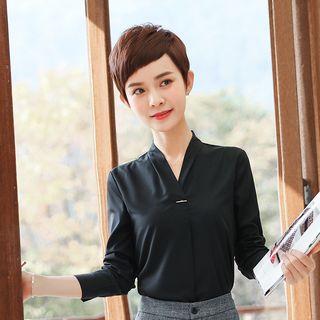 Striped Blazer / Mini Pencil Skirt / Dress Pants / Shirt