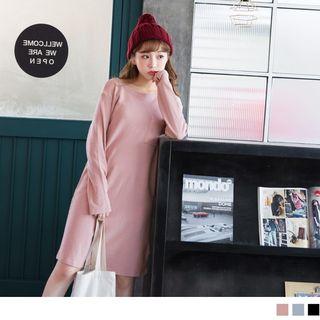 Single Pocket T-shirt Dress