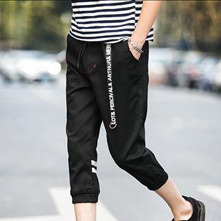 Stripe Capri Pants