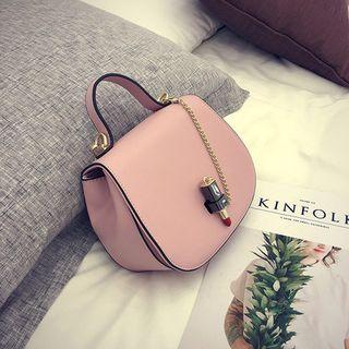 Lipstick Detail Crossbody Bag