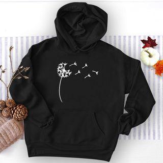 Dandelion Print Hoodie
