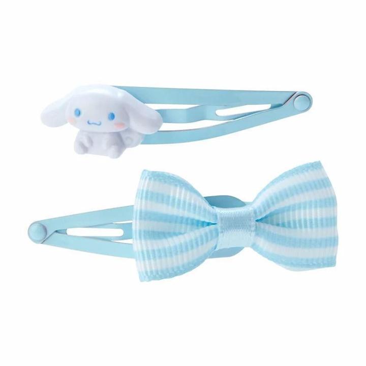 Sanrio Cinnamoroll Stripe Hair Clip 2 Pcs