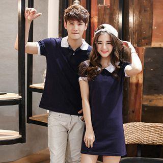 Couple Matching Polo Shirt / Polo Shirtdress