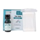 Skinfood - Tea Tree Spot Oil Kit: Oil 10ml + Cotton Swab 50pcs 10ml + 50pcs