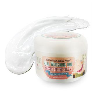 Elizavecca - Milky Piggy Real Whitening Time Secret Peeling Cream 100ml 100ml