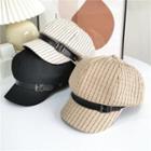 Striped Belted Beret