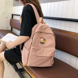 Embroidered Cartoon Backpack