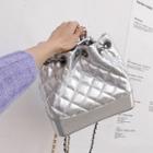Quilted L Me Bucket Bag