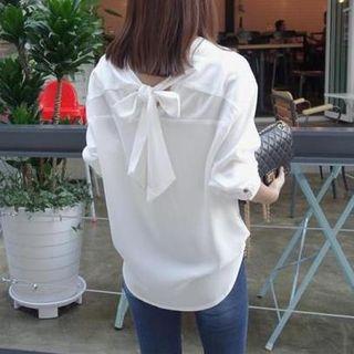 Long-sleeve Two Way Shirt