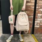 Set: Tagged Backpack + Pouch