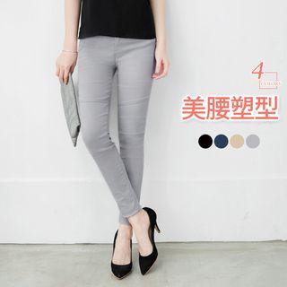 High-waist Stretch Skinny Jeans